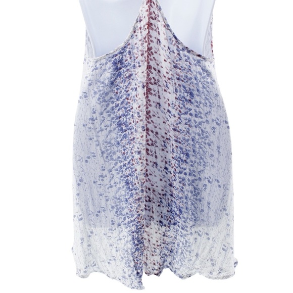 Free People Intimately All Wrapped Up Red White and Blue‎ Coastal Tunic Tank XS - Picture 7 of 10